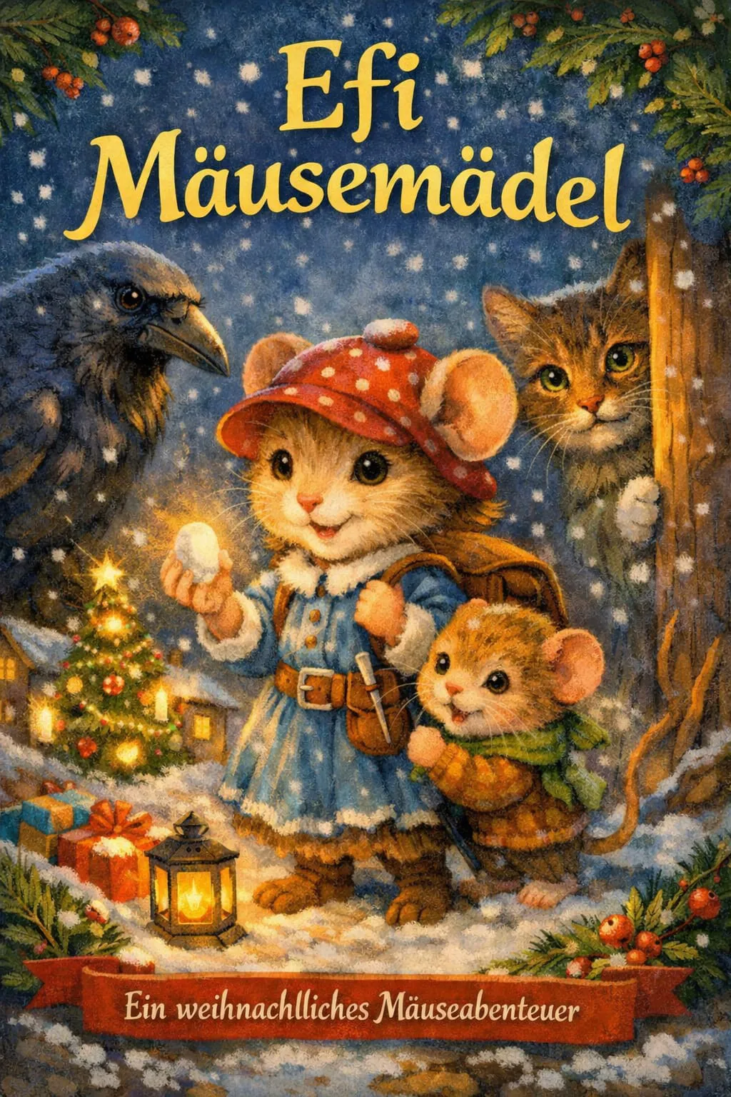 Efi Maeusemaedel – Kinderbuch mit Maus im Winterwald